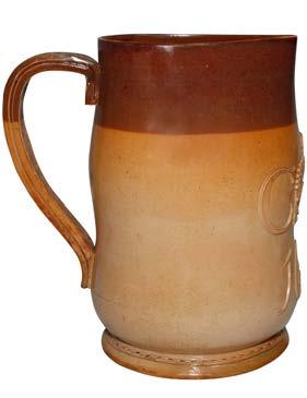 Dickens Memories Pitcher with Silver Rim 5 H $325 Charles Dickens dreams about the characters from his novels