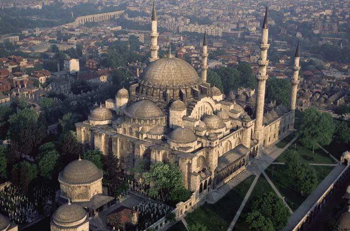 Suleymaniye Mosque, 1551-1558, Istanbul Turkey.