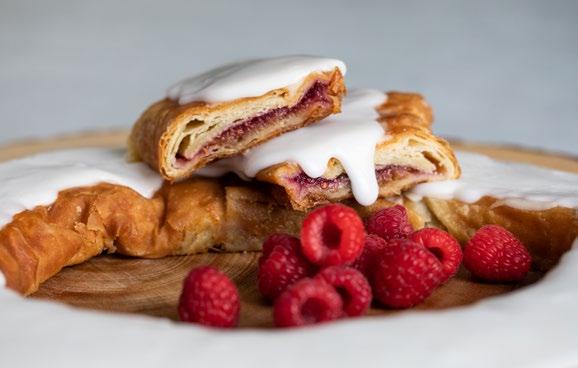 NEW Raspberry Kringle Sweet ruby, red raspberries are picked fresh and then blended into perfection. We know you will love it!