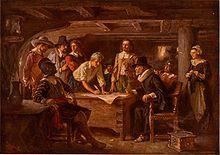 Early Representative Government: Virginia House of Burgesses served as the first representative body in colonial America Mayflower Compact was crafted by the pilgrims as they sailed to North America