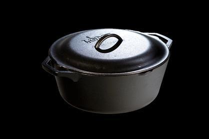 L10DOL3 - Logic 7 qt. Dutch Oven - $610.00 TTD A favorite for cooks of all ages, the looped handles make it easier to move from stovetop to oven.