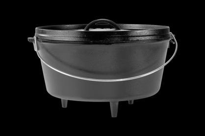 L12DCO3 - Logic Deep Camp Oven 8 Qt. - $699.00 TTD The Lodge portable camp stove is the pot that does it all.