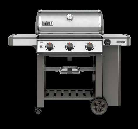 Accommodating every lifestyle, the Genesis II ranges in size from 2 to 6 burners, all equipped with the exclusive