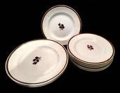 Lot 232 Chinese Plates, Couple of small rim flakes Lot 233