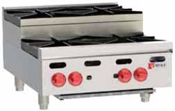 GRIDDLES & CHARBROILERS WOOD ASSIST SMOKER BASE Features: Heavy duty, stainless steel welded construction Stainless steel under shelving Removable stainless