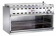 GRIDDLES & CHARBROILERS STOCK POT RANGES WSPR SERIES Features: WSPR2F 2 high-powered 55,000 ring-type burners*in each section 110,000 input per section** Standing pilot ignition with 2 infinite