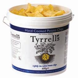 Crisps - Tyrrells 37p 3.99 +VAT 1. Sunday Best Roast Chicken (24x40gm) Price 8.