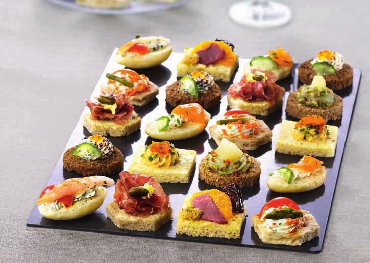 1. Chicago Style Canapés (1x48) Price 22.