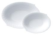 5 cm, 9 1/4 ) in white 000001-C2911-1 DINNER PLATE SET 2-piece set: 2 dinner plates