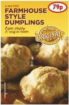 golden fry dumpling mix pm 79p 142g
