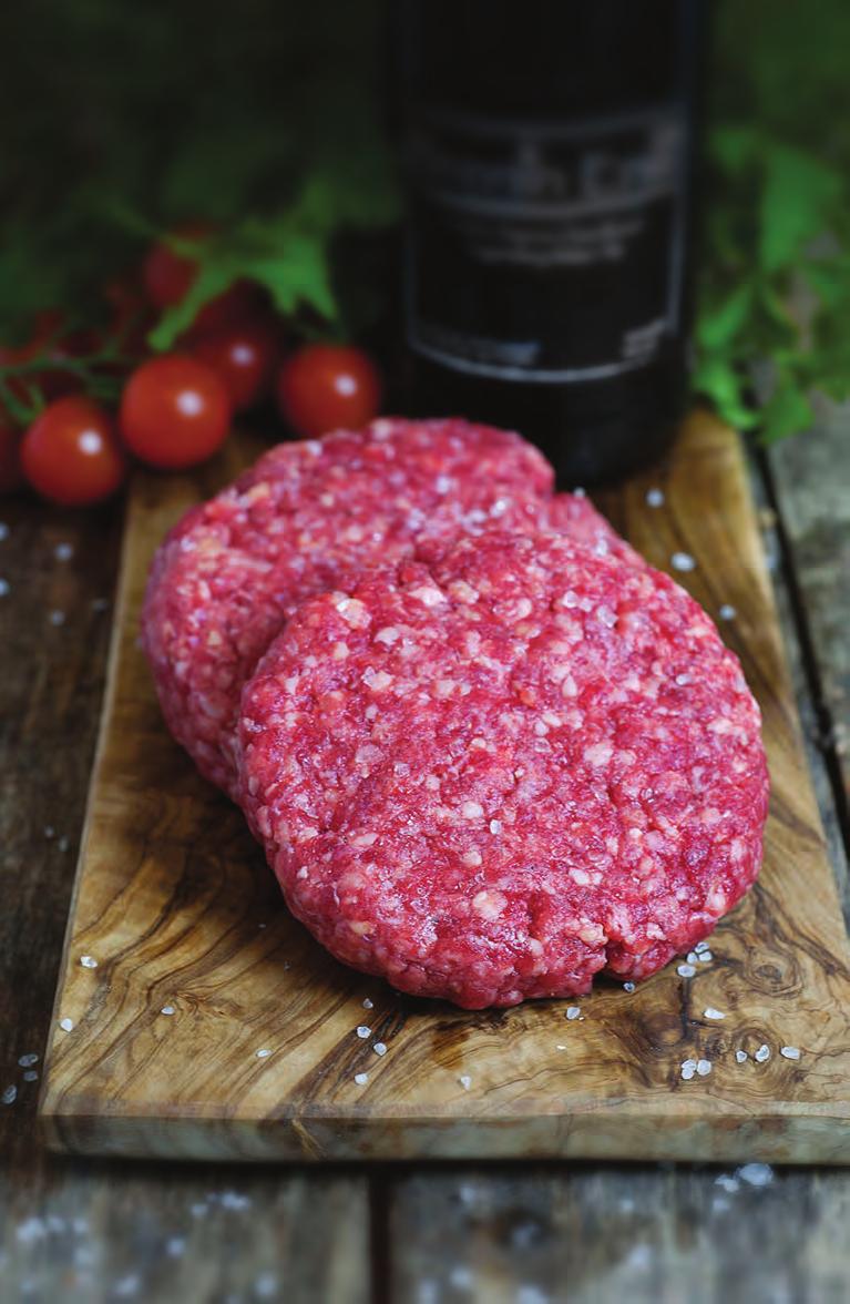 P R E M I U M Sausage & Burgers Made from only 100% prime, naturally reared meat, Bwydlyns range of handmade premium Sausages and Burgers are a great addition to any menu.
