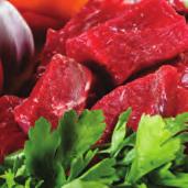 Hanging beef gives the enzymes and bacteria in the meat time to