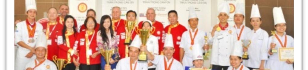 Awards presented at the Vietnam Culinary Challenge 2013 include: