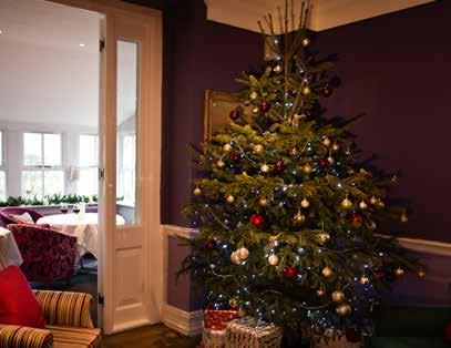2 NIGHT CHRISTMAS BREAK CHRISTMAS EVE Arrive at your leisure to a warm welcome and glass of mulled wine, before settling in to your room where you shall discover a thoughtful welcome gift.