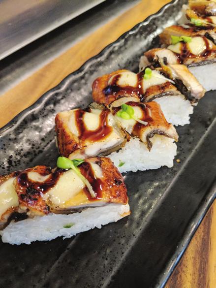 5 (6pcs) Unagi Don BBQ eel 15 Chirashi Don Assortment of sashimi