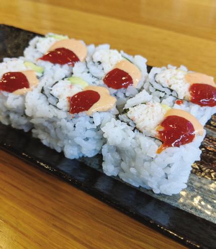 5 Spicy Salmon Roll 5 Chopped Scallop Roll 5 Spicy Chopped Scallop Roll 5.