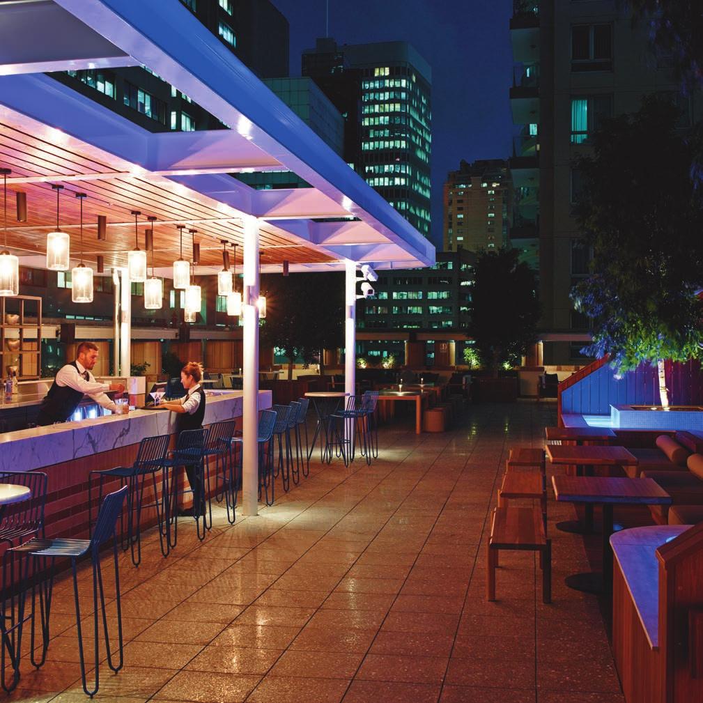 WATCH THIS SPACE LEVEL SEVEN POOL BAR Celebrate the launch of our cosmopolitan rooftop bar this