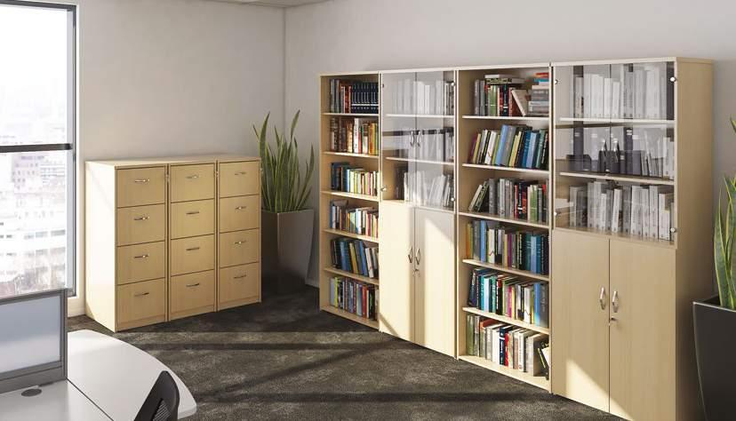 WOODEN STORAGE BOOKCASES CUPBOARDS 92.00 131.