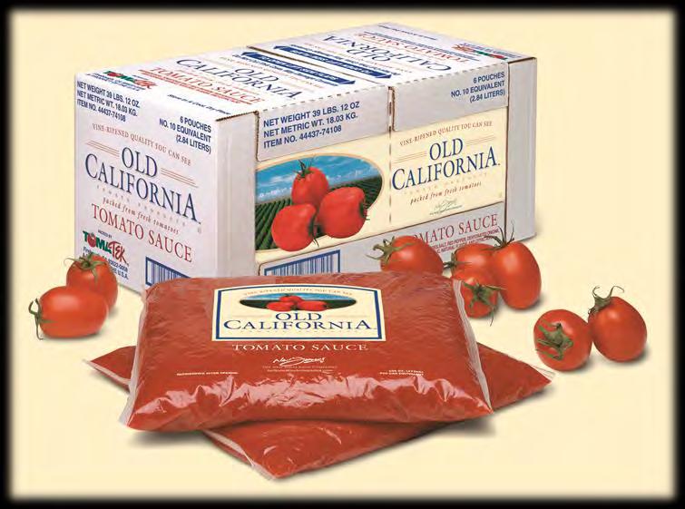 Old California Family of Products 1415000645 Whole Peeled Tomatoes in Juice (60 oz.