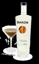 then distilled multiple times in copper pot stills. BAKON VODKA bakonvodka.
