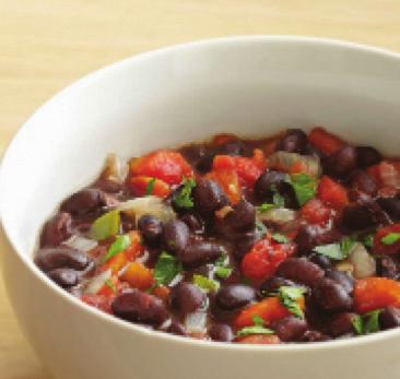 Black Bean Soup Per serving: 245 Calories 0 g Sat. Fat 34 mg Sodium $1.36 You will love this American Heart Association recipe because it s simple to make, heart-healthy and budget-friendly.