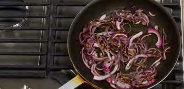 INGREDIENTS 1 tablespoon Wildtree Organic Coconut Oil 1 red onion, sliced 1 pound lean ground turkey ½ cup