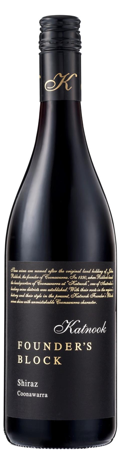 Shiraz 2013 Founder s Block wines are named in honour of the original land holding of John Riddoch, the founder of Coonawarra.