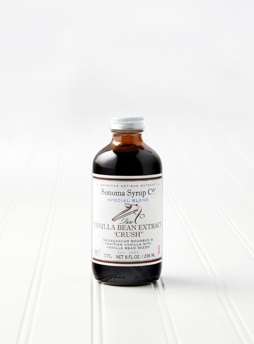 BEST SELLER Vanilla Bean CRUSH in a bottle PACKED WITH CRUSHED VANILLA BEAN SEEDS Rich with vanilla bean seeds Masterfully grown on plantations in the South Pacific and the Bourbon (Reunion) Islands,
