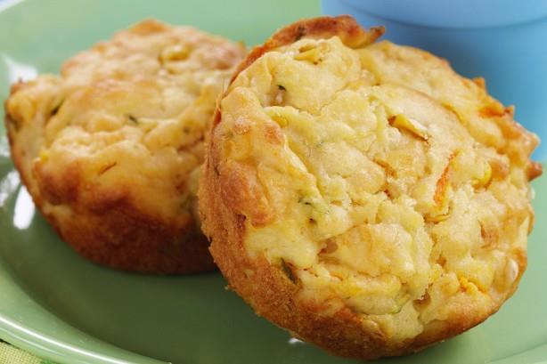 22. Yellow-Orange Vegetable Muffins Ingredients: 2.