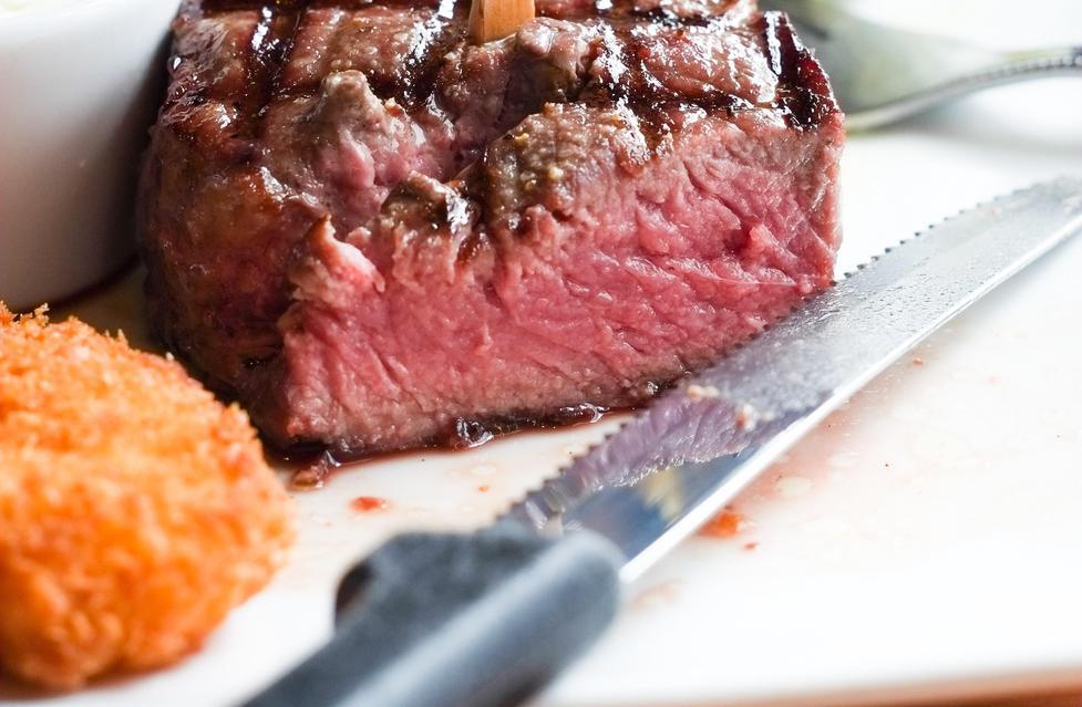 Steak Served with choice of two sides. We do not recommend steaks prepared beyond medium. WE PROVIDE CAJUN AND MONTREAL SEASONINGS UPON REQUEST Bison Sirloin An authentic 8 oz. bison steak - 27.