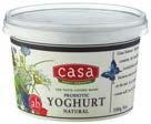 Natural Yoghurt Pot Set (x6)