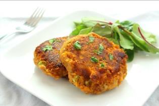 DAY 6 If you don t like the sweet potato fish cakes, you could deconstruct the recipe and have sweet potato, tuna, spring onion etc. on their own.