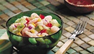 Ceviche This light dish is great for lunch or to start off a meal. For added flavor, garnish with chopped fresh cilantro. Melon Cooler For a slushy cooler, simply blend ice with melon and water.