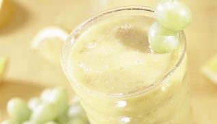 Quick and Creamy Grape Shake Serve this shake for a refreshing mid-morning snack or as a great afternoon drink.