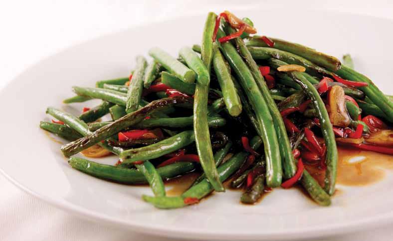Vegetarian Roast 100g green beans 1 cup of cherry tomatoes 2 tsp curry powder 2 tsp crushed garlic