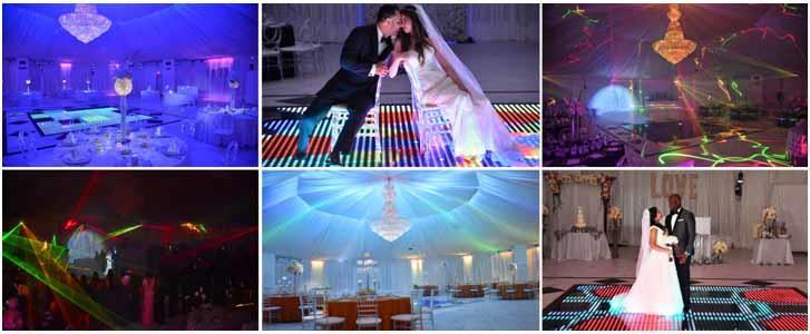 Optional - Package Lighting Special Lighting Effects LED Smart Dance Floor 225 sq.
