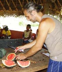 Harvesting Watermelon seeds are mature and can be harvested, when the fruit is ripe, ready to eat.