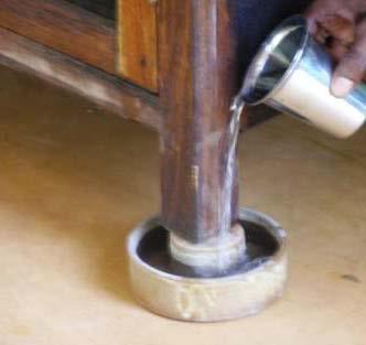 A simple, inexpensive but efficient drier can be made out of a wooden planks