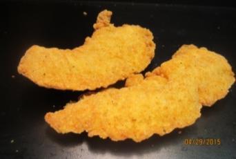 Using WELLENCE Smart Fry in breaded chicken tenders UPSCALE TRIALS WELLENCE Smart Fry 60 was added via a clear coat solution