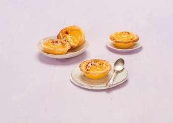 Authentic Portuguese Pateïs De Nata: Portuguese Custard Tart SAP:27156 Instore Bakery, coffee & pastry shops Breakfast, grab on the go,, afternoon