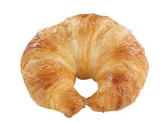 Mini Hotel Croissant curved 40gr (butter) Authentic All butter French croissant recipe European quality ingredients Pre-glazed for brilliant look in all circumstances Crunchy, flaky and