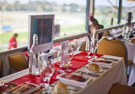 SHARED DINING SHARED DINING GunnAmatta RESTAURANT SILVER BOUNTY LOUNGE Make it memorable with superior trackside views and exclusive dining IMPRESS YOUR CLIENTS AND FRIENDS IN MORNINGTON S PREMIER