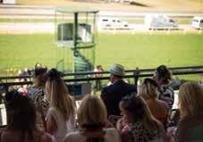 : Racecourse and Members Enclosure admission Alternate three-course luncheon Personal television screens on each table The Silver Bounty Lounge possesses the same lively atmosphere as the Gunnamatta