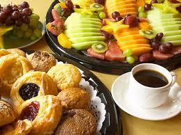 Food! Tuesday Continental breakfast*: The Viewing Point, West Level 2 Lobby Wednesday, Thursday & Friday