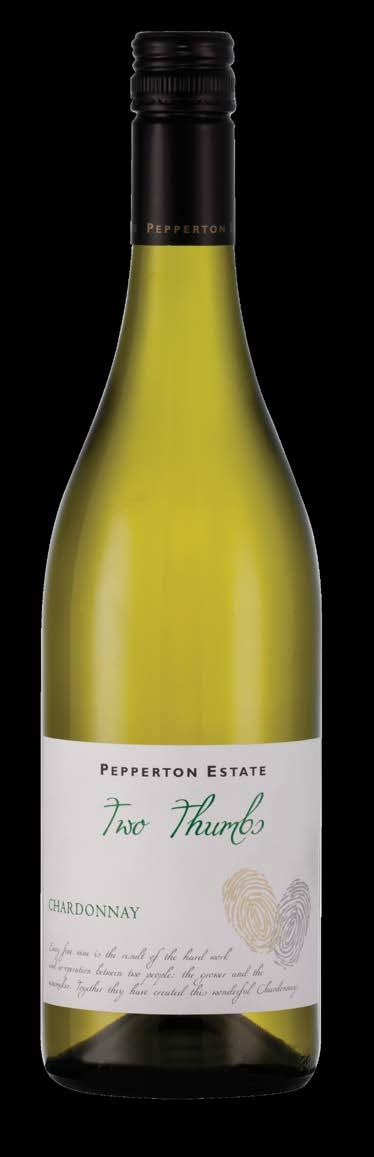 Sauvignon Blanc Chardonnay Pinot Grigio PEPPERTON ESTATE TWO THUMBS, LANGHORNE CREEK, SA: Shiraz