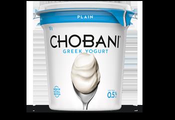 Cooks Notes Chobani Greek Yoghurt. Where Chobani is listed as an ingredient in recipes, we are referring to Chobani low fat plain Greek yoghurt.