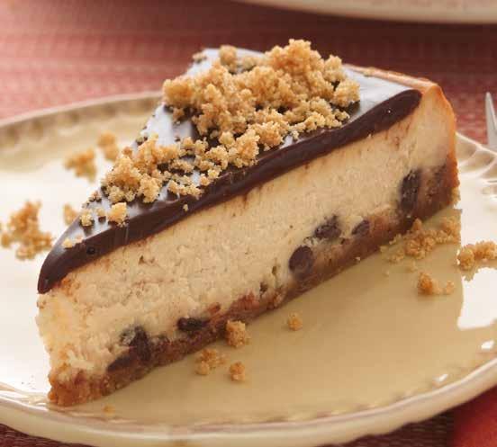 TWIST ON S MORES CRUST ¼ cups graham cracker crumbs tablespoons granulated sugar / cup plus tablespoons butter, melted CHEESECAKE packages (8 oz each) cream cheese, softened cup packed light brown