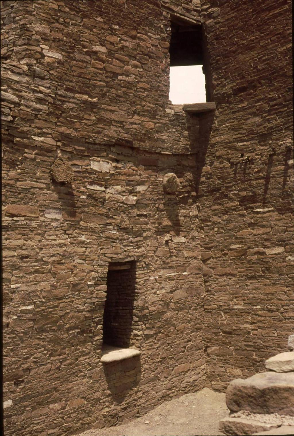Around 500 AD they moved to above ground homes called unit houses. These homes were two and three stories high. The underground Kivas became religious places.
