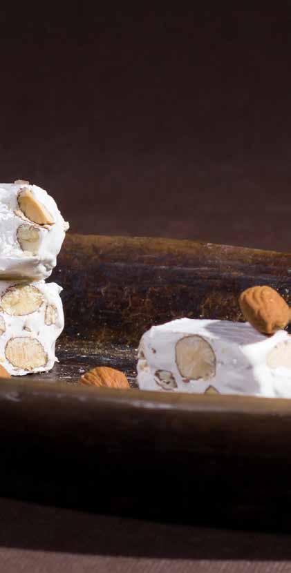 CZECH NOUGAT Award winning specialty Imagine crispy, full-taste almonds dipped in a deliciously sweet honey-based bar.