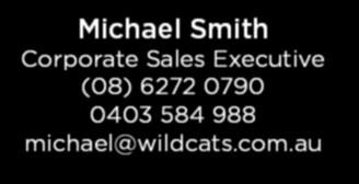 Commercial Contact: Michael Smith Corporate Sales Executive (08) 6272 0790